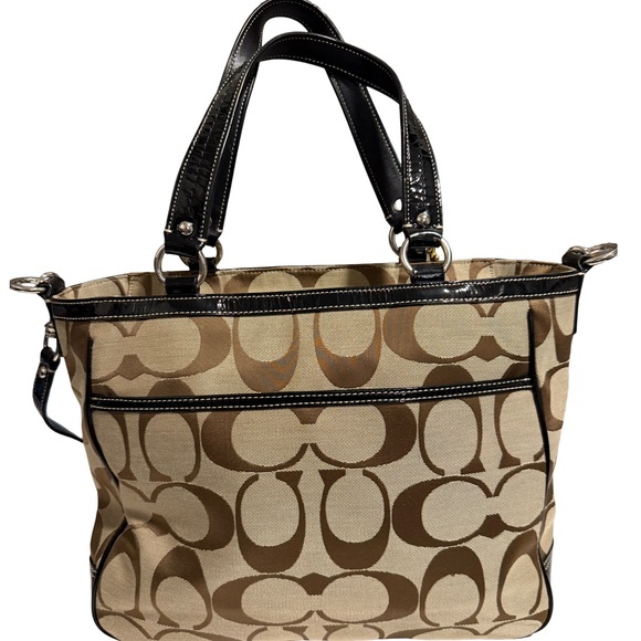 Coach Laura Signature Tote - Picture 7 of 8
